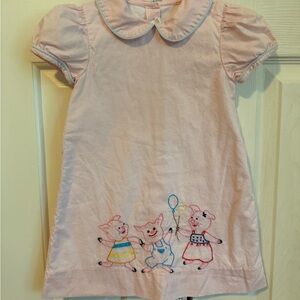 Lullaby set dress with Embroidered Design